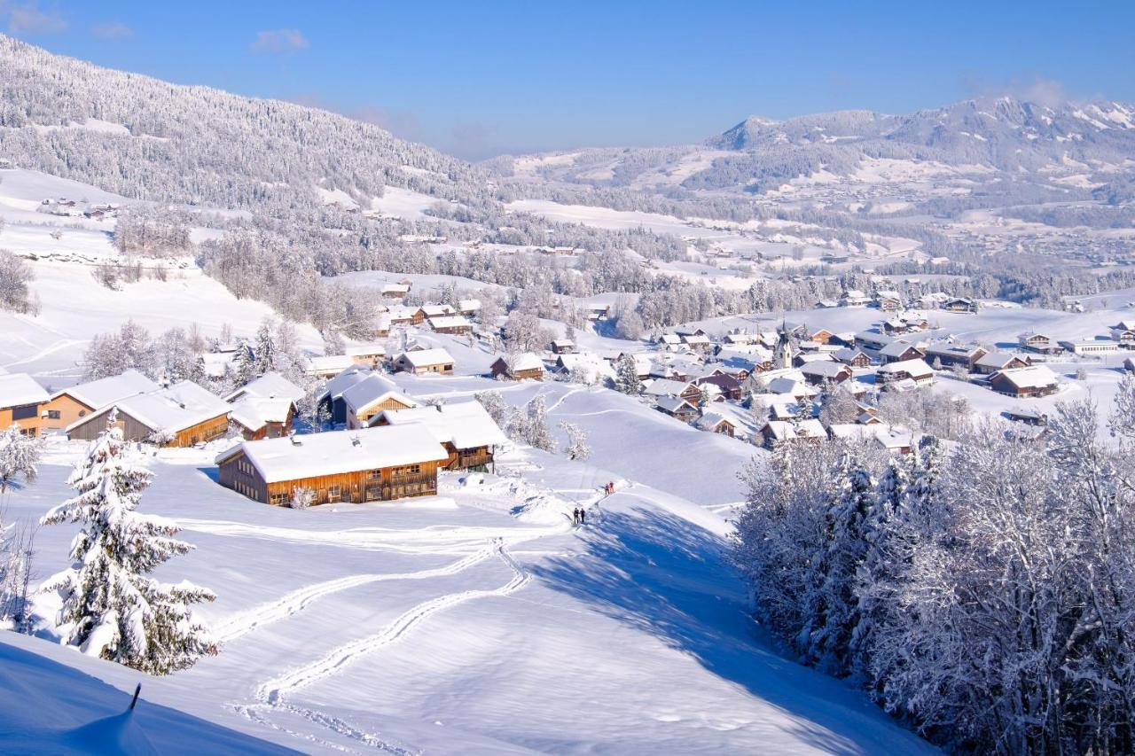 Appartamento Heuberg 1014 - Ferien - Wohnen Schwarzenberg im Bregenzerwald Esterno foto